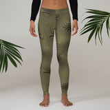 PSYCHEDELIC 3D TOPOGRAPHY MOON PHASE LEGGINGS