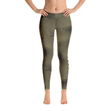 PSYCHEDELIC 3D TOPOGRAPHY MOON PHASE LEGGINGS
